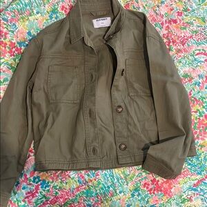 Old Navy kids Olive Jacket